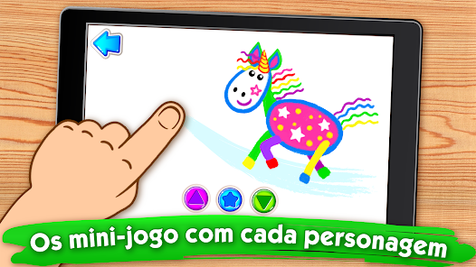 Jogos infantil pintar crianças na App Store