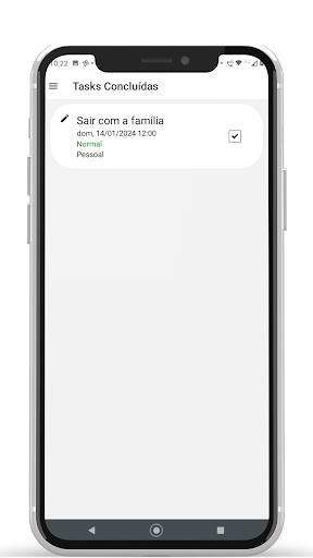 Lista de Tarefas Minimalista Screen 3