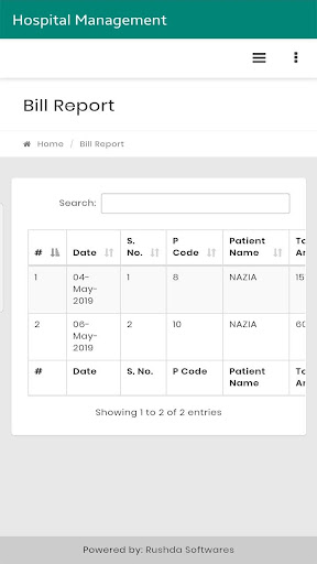Rushdas Hospital Management S