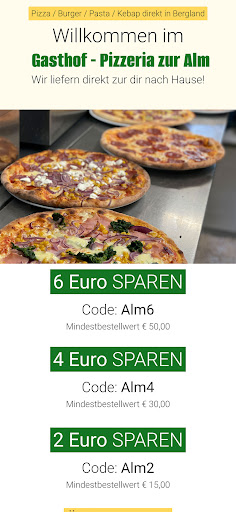 Android application Pizzeria zur Alm screenshort
