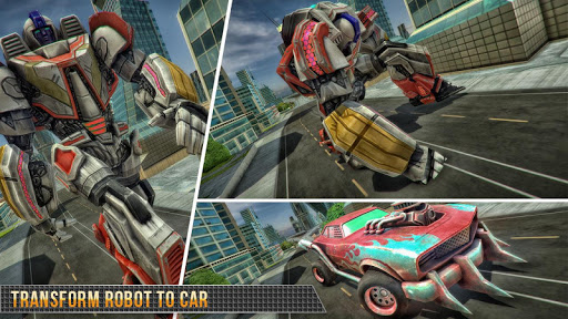 Gangster Robot Car Transform apkpoly screenshots 5