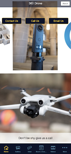 Android application VR & Drone Photography screenshort