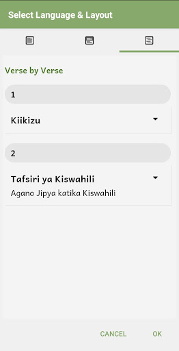 Ikizu Bible with Swahili Screen 3