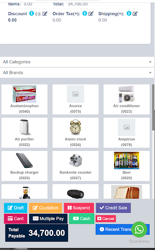 Stock35 Mobile App Screen 2
