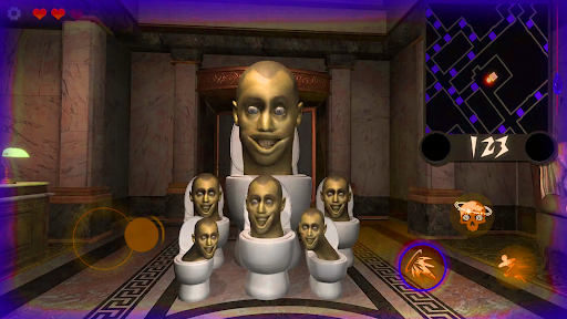 Toilet War Attack CameraMan 3D