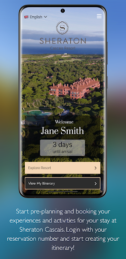 Android application Sheraton Cascais screenshort