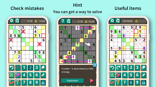 Sudoku Diagonal Screen 3