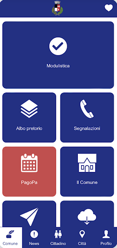 Android application Comune Vigarano screenshort
