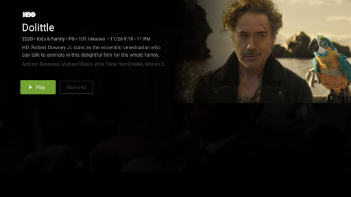 Screenshot of GPC iTV