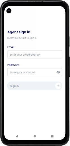 Android application Bosscab Agent screenshort