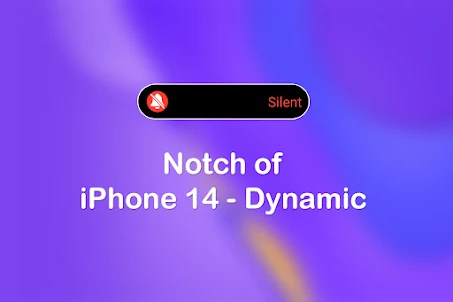Notch of iPhone 14 - Dynamic