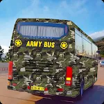 Cover Image of ดาวน์โหลด Army Bus Transporter Sim Games  APK