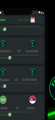 Android application ForradasBET - Previsões de FUT screenshort