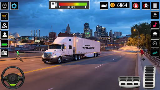 Heavy Truck Simulator Game 3D Screen 2