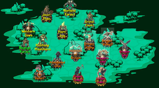 Android application Monster Land screenshort