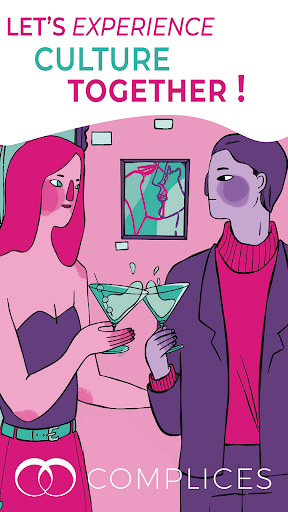 Android application Complices : culture & dating screenshort
