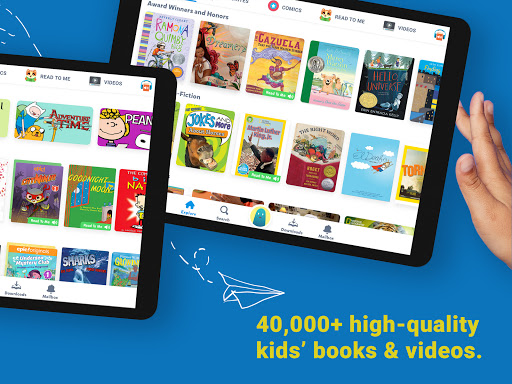 Epic: kinderboeken en educatieve leesbibliotheek