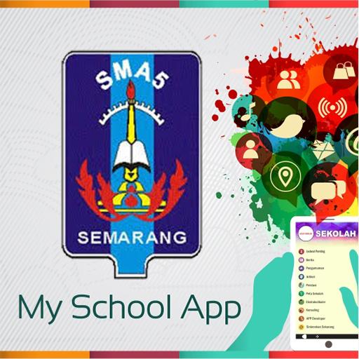 School App SMA Negeri 5 Semara  Icon