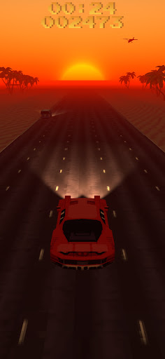 Low-poly Sunset Escape Screen 2