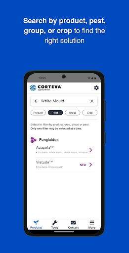 Screenshot of Corteva Canada Field Guide