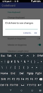 CodeBoard Keyboard for Coding Screenshot