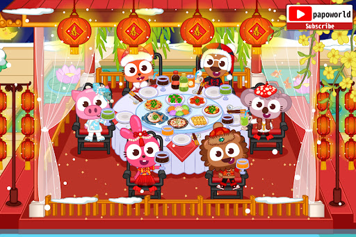 Papo Town Spring Festival Screen 2