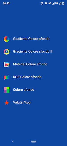 Anteprima dell'app
