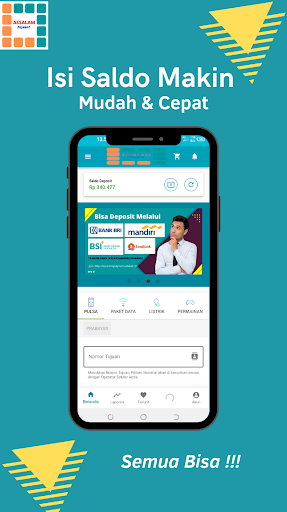PULSA, PPOB & Paket Tv Murah Screen 3