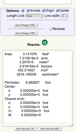 Geometry Polygon Calculator Screen 3