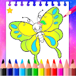 Cover Image of ดาวน์โหลด Coloring Butterfly Wings  APK