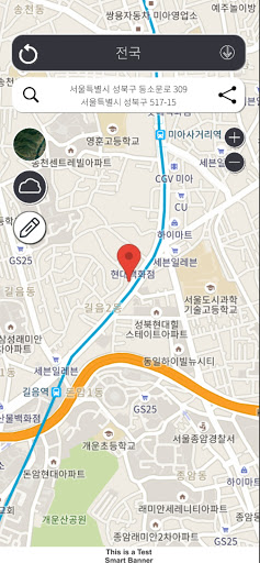 Android application 랜덤 시티 - 아무 데나 가보자! screenshort
