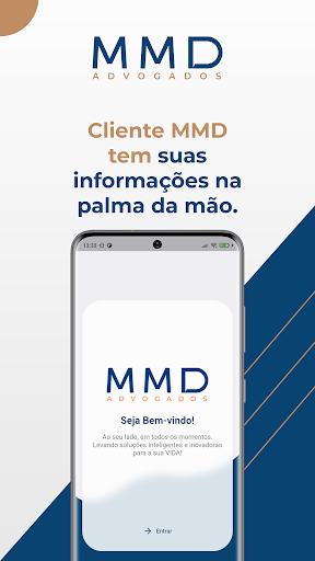 Android application MMD Advogados screenshort