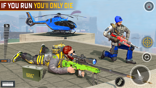 Sniper Games 2023: Gun Game 3D
