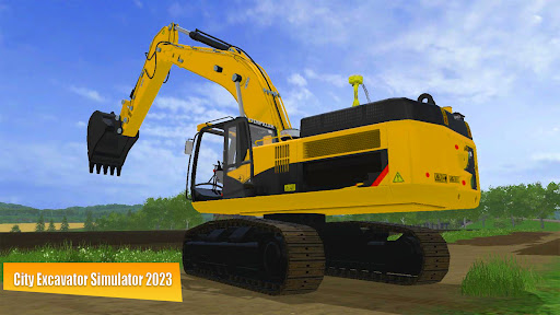Android application City Excavator Simulator 2023 screenshort