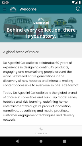 Android application MyDeA by De Agostini screenshort