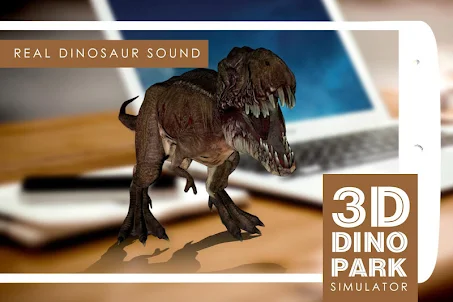 Simulador de dinosaurio parque