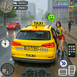 Crazy Taxi Driver: Taxi Game