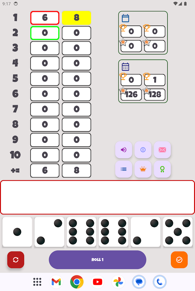 #9. Sevens Dice (Android) Ved: Computersmith Apps