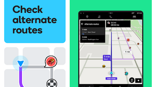 Waze Navigation & Live Traffic poster