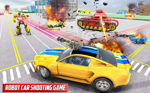 Tank Robot Game 2020 u2013 Police Eagle Robot Car Game 1.1.6 Screenshots 22
