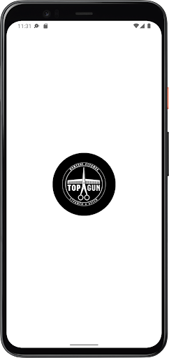 Android application TOPGUN BARBERSHOP screenshort