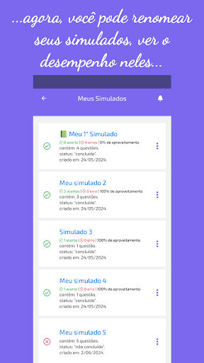 Simulados ETEC Screen 3