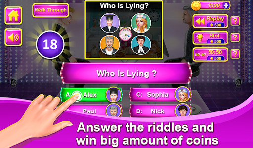 Android application Who Is Killer : Mystery Games screenshort