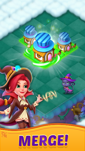 Merge Witches-Match Puzzles 4.0.0 screenshots 1