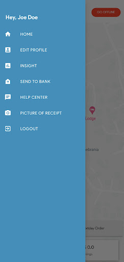 Android application KDW Driver screenshort