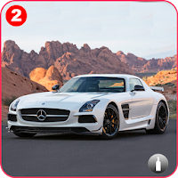 Benz SLS AMG Extreme Hilly Roads Drive Offroad