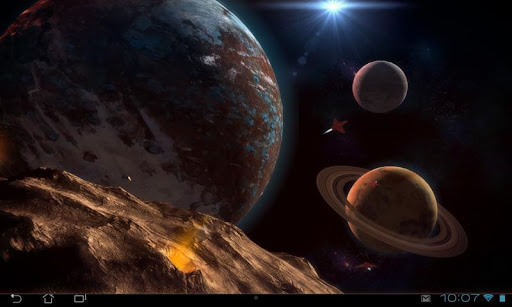 Planetscape 3D Live Wallpaper