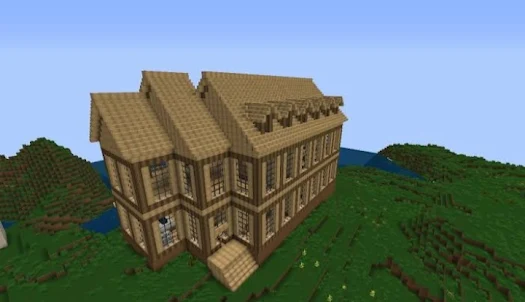 Craftsman Wooden Mansion Build