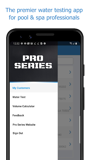 Android application Pro Series Pool & Spa screenshort