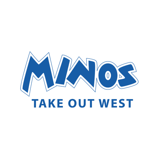 Minos Takeout West logo